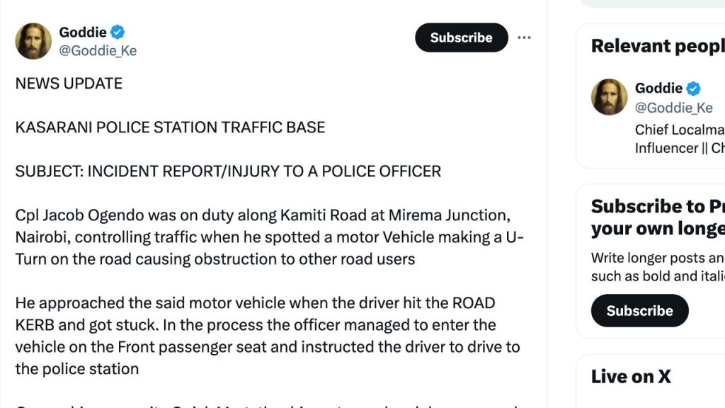 Kamiti-Road-Traffic-POlice-Man