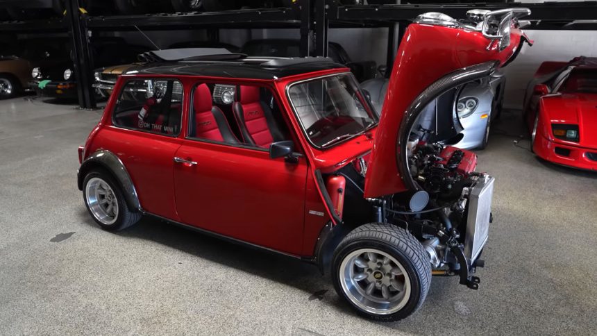 B16 Honda Type R Swapped Mini Cooper