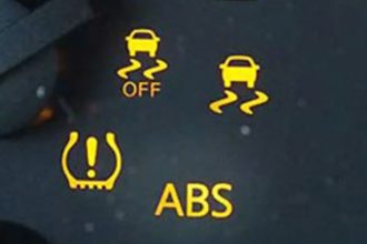 ABS and Traction Control Light on 1
