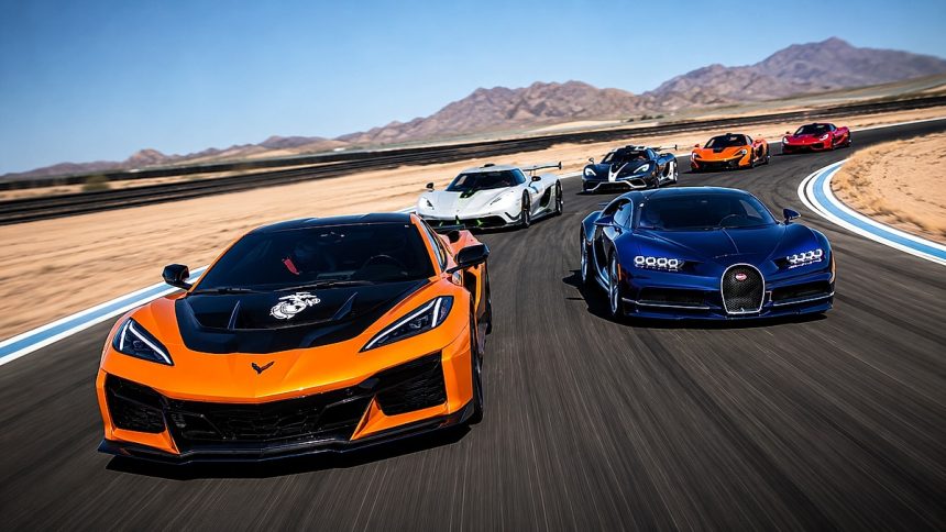 Corvette ZR1X Vs Supercars-